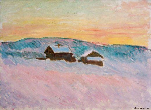 Claude Monet „Norwegische Landschaft“ 84 x 61 cm 1