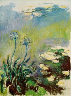 Claude Monet "Schmucklilien" 150 x 200 cm