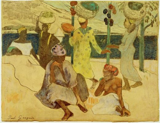 Paul Gauguin „Grillen und Ameisen“  27 x 19 cm 1