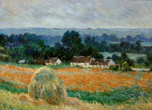 Claude Monet „Der Heuhaufen“ 81 x 60 cm 1