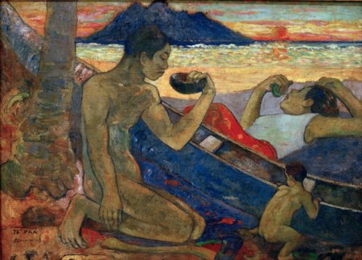 Paul Gauguin „Der Einbaum (Te Vaa)“  132 x 96 cm 1