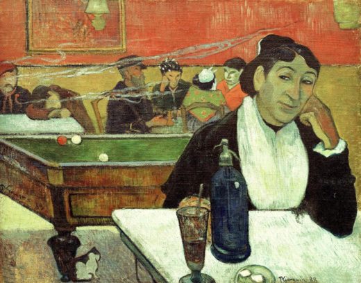 Paul Gauguin „Im Cafe“  92 x 72 cm 1