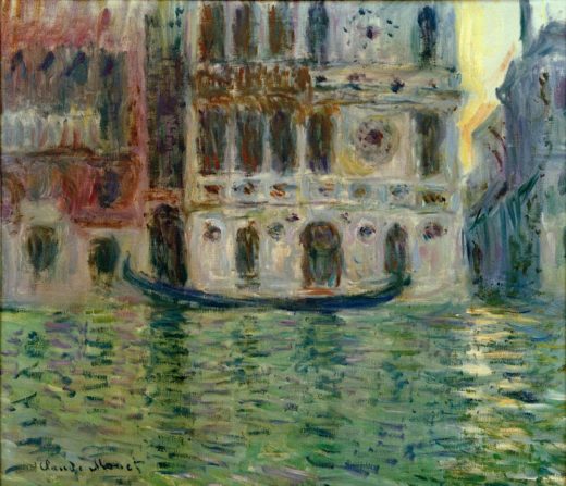 Claude Monet „Der Palazzo Dario“ 65 x 56 cm 1