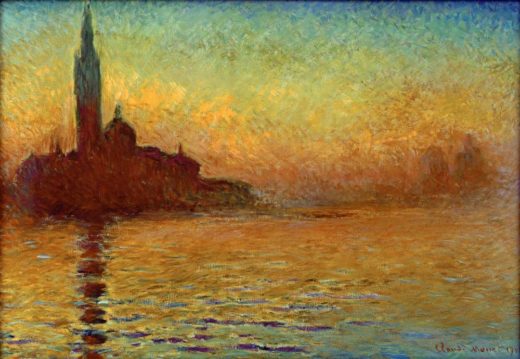 Claude Monet „San Giorgio Maggiore“ 92 x 65 cm 1