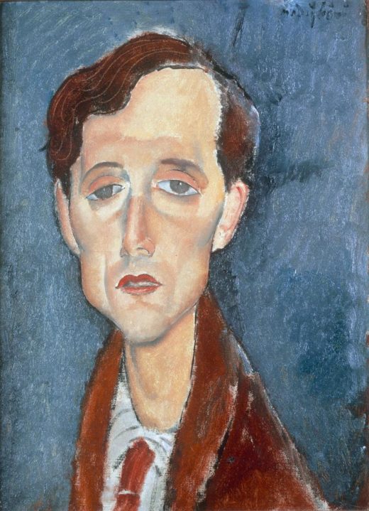 Amedeo Modigliani „Frans Haellens“ 46 x 34″cm 1