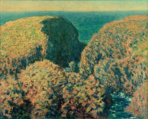 Claude Monet „Bloc de Rochers  Belle-Ile“ 81 x 65 cm 1