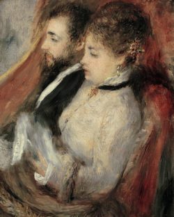 Auguste Renoir "Die kleine Loge" 20 x 27 cm
