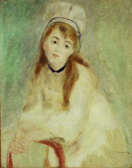 Auguste Renoir „Bildnis einer jungen Frau“ 26 x 30 cm 1