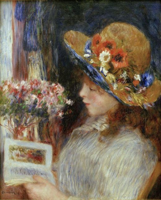 Auguste Renoir „Lesendes Mädchen“ 46 x 55 cm 1