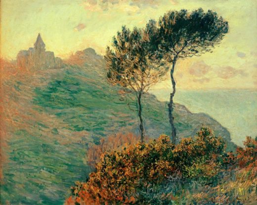 Claude Monet „Die Kirche von Varengeville“ 81 x 65 cm 1