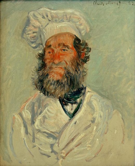 Claude Monet „Der Koch -Monsieur Paul“ 52 x 64 cm 1
