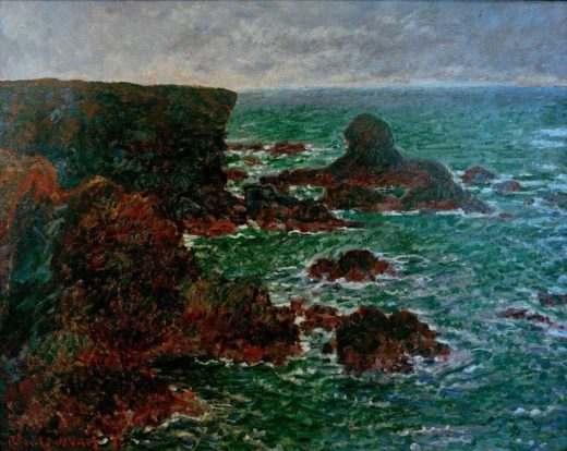 Claude Monet „Der Löwenfelsen“ 85 x 66 cm 1