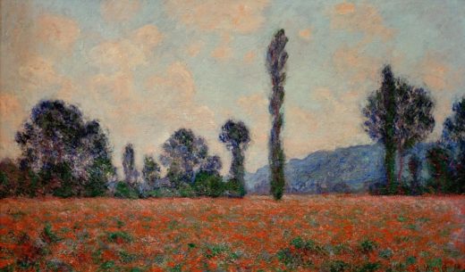 Claude Monet „Mohnfeld“ 100 x 59 cm 1