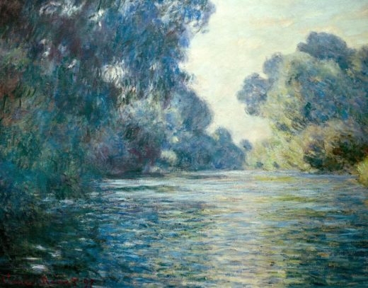 Claude Monet „Arm der Seine bei Giverny“ 92 x 75 cm 1