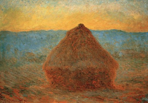 Claude Monet „Der Heuhafen“ 92 x 65 cm 1