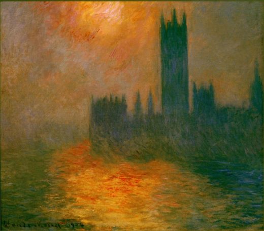 Claude Monet „Parlament in London“ 92 x 81 cm 1