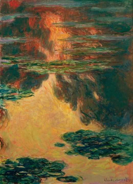 Claude Monet „Nympheas -Seerosen“ 73 x 100 cm 1
