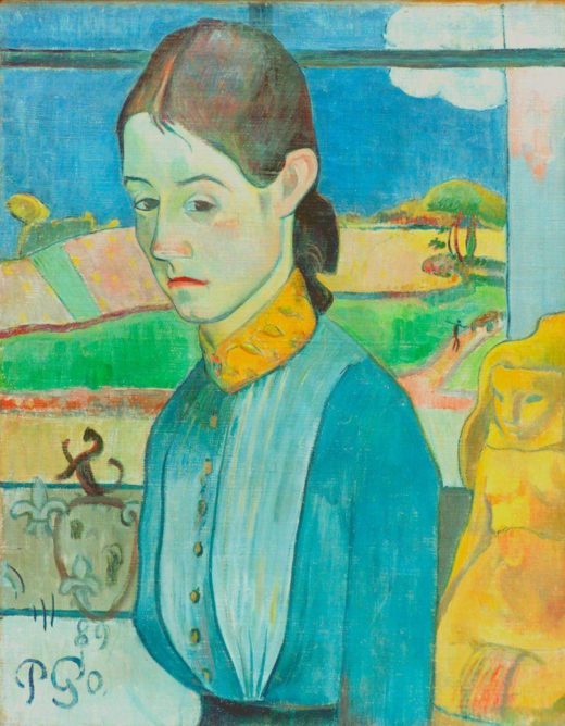 Paul Gauguin „Junge Bretonin“  38 x 46 cm 1