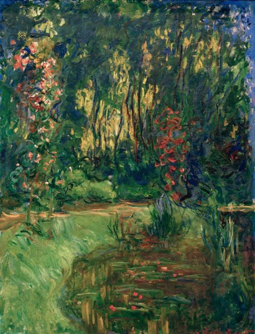 Claude Monet „Ein Winkel am Teich von Giverny“ 83 x 117 cm 1