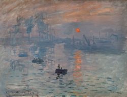 Claude Monet "Sonnenaufgang" 63 x 48 cm