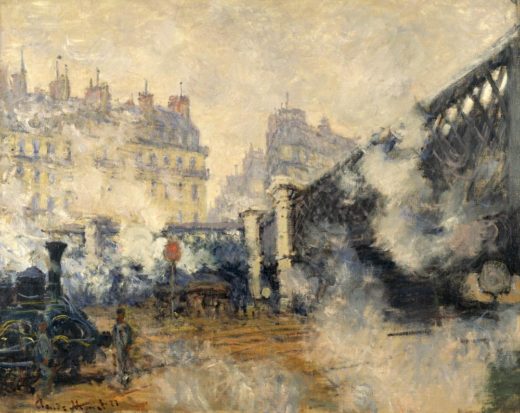 Claude Monet „Le Pont de l’Europe“ 81 x 64 cm 1
