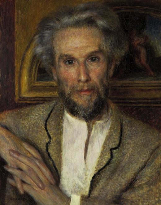 Auguste Renoir „Portrait de Chocqüt“ 37 x 46 cm 1