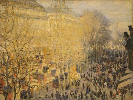 Claude Monet „Boulevard des Capucines in Paris“ 80 x 61 cm 1