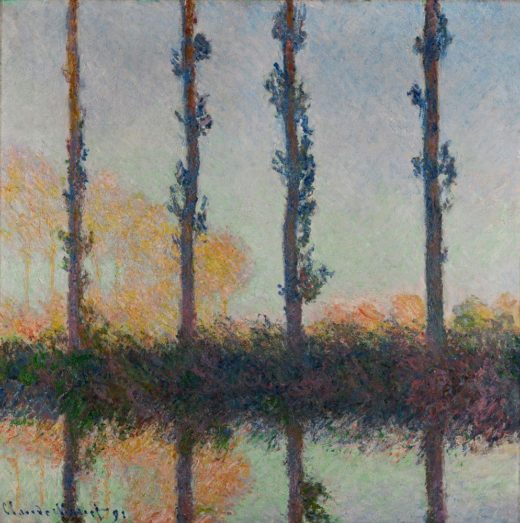 Claude Monet „Die vier Pappeln“ 81 x 82 cm 1