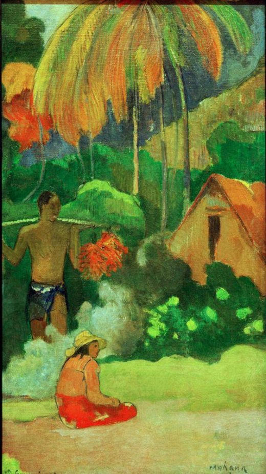 Paul Gauguin „Der Tag der Wahrheit II“  31 x 45 cm 1