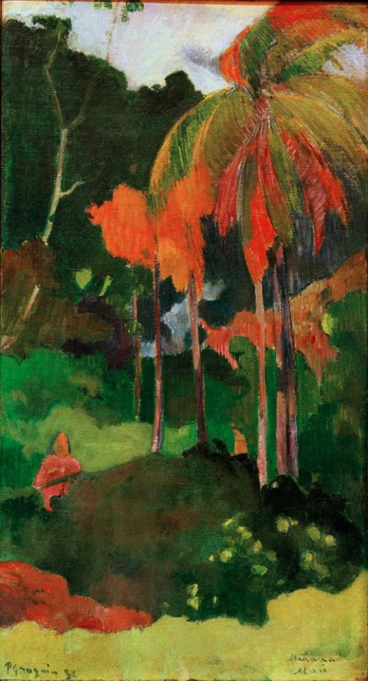Paul Gauguin „Der Tag der Wahrheit I“  30 x 53 cm 1