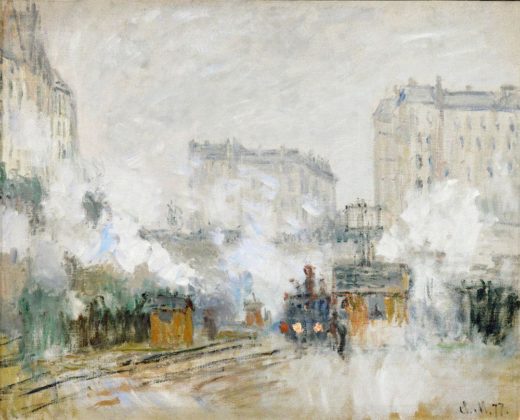 Claude Monet „Bahnhof Saint-Lazare“ 72 x 60 cm 1