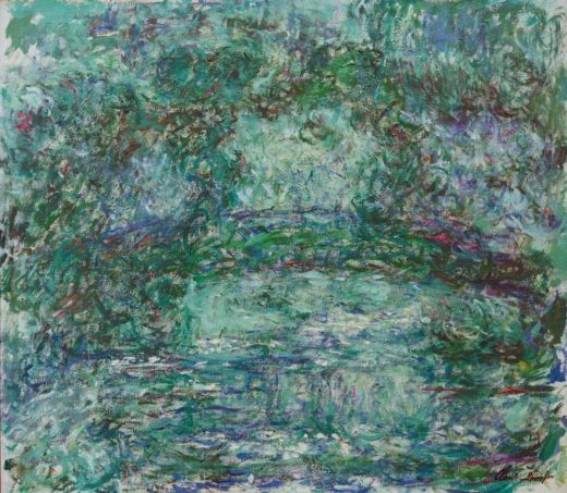 Claude Monet „Die japanische Brücke“ 92 x 80 cm 1