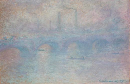 Claude Monet „Waterloo Bridge im Nebel“ 101 x 65 cm 1