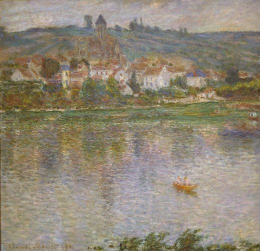 Claude Monet „Die Stadt Vetheuil“ 92 x 90 cm 1