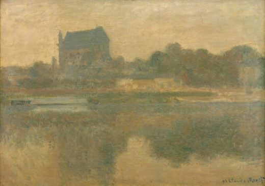 Claude Monet „Kirche von Vernon im Nebel“ 92 x 65 cm 1