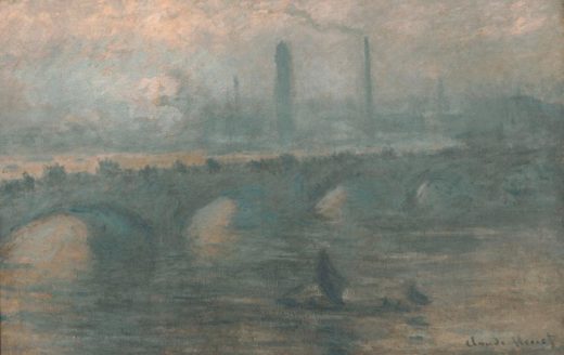 Claude Monet „Die Themsebrücke in London“ 100 x 65 cm 1