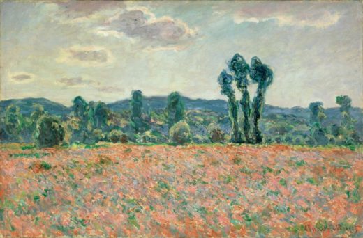 Claude Monet „Feld mit Mohnblumen“ 92 x 60 cm 1