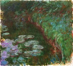 Claude Monet "Nympheas -Seerosen" 205 x 180 cm