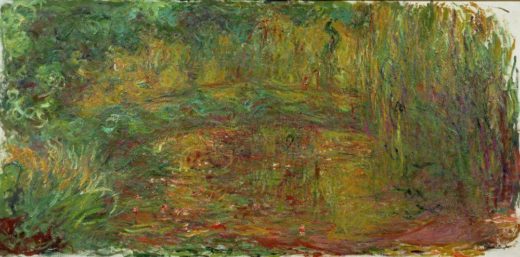 Claude Monet „Die japanische Brücke“ 200 x 100 cm 1
