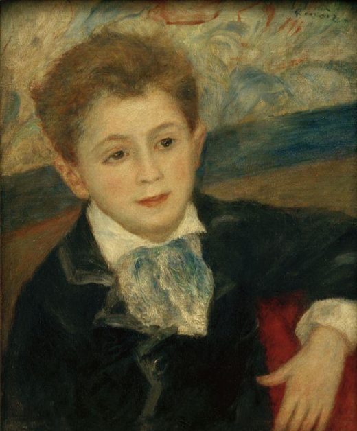 Auguste Renoir „Bildnis von Paul Meunier Sohn von Murer“ 38 x 46 cm 1