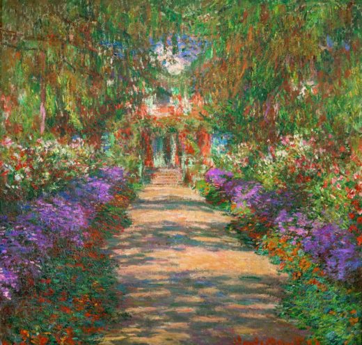 Claude Monet „Garten in Giverny“ 92 x 89 cm 1