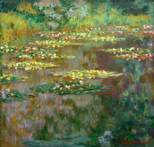 Claude Monet „Nympheas -Seerosen“ 92 x 89 cm 1