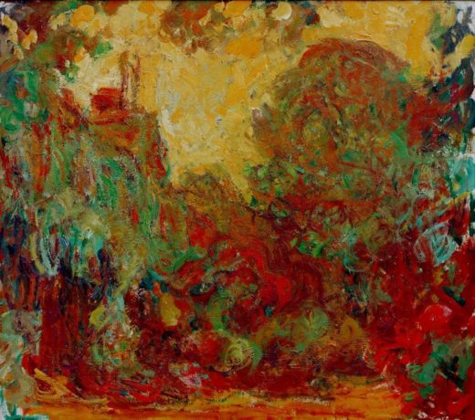 Claude Monet „Das Haus des Künstlers“ 93 x 81 cm 1
