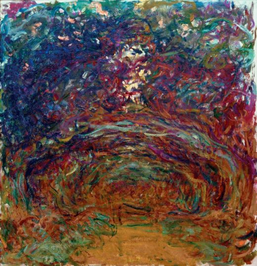 Claude Monet „Die Rosenallee“ 89 x 92 cm 1