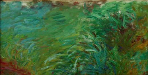 Claude Monet „Wasserpflanzen“ 109 x 56 cm 1