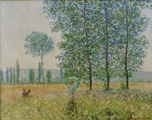 Claude Monet „Felder im Frühling“ 93 x 74 cm 1