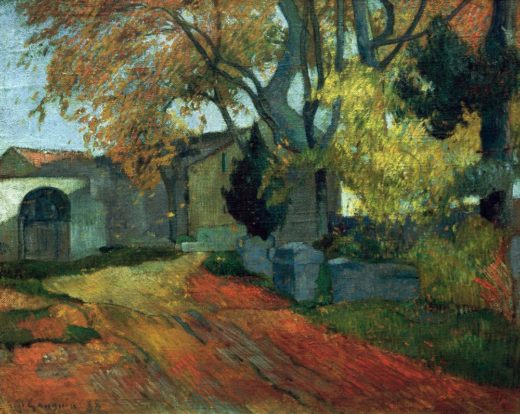 Paul Gauguin „Les Alyscamps“  92 x 73 cm 1