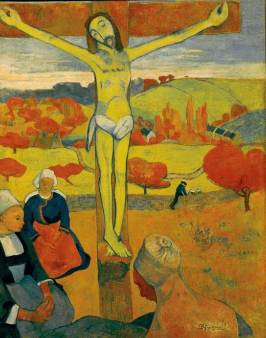 Paul Gauguin „Gekreuzigter Christus oder Der gelbe Christus“  73 x 92 cm 1