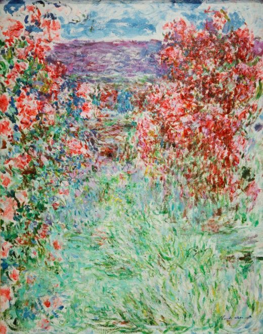 Claude Monet „Das Haus zwischen den Rosen“ 73 x 92 cm 1