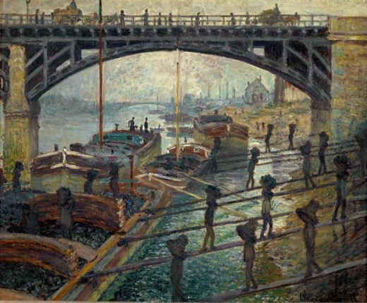 Claude Monet „Die Kohlenträger“ 66 x 55 cm 1